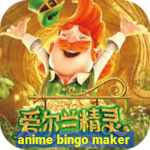 anime bingo maker